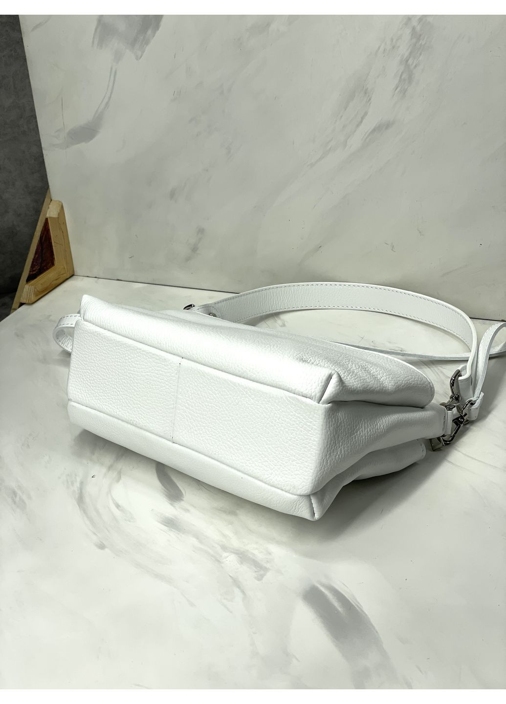 Сумка шкіряна жіноча Італія – 3 відділення, короткий і довгий ремінець, кросбоді Virginia Conti Кросбоді (368706777)