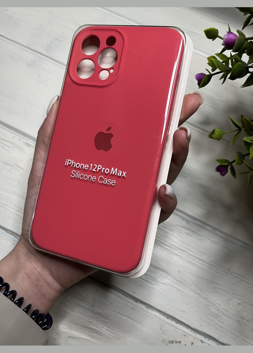 Чехол на iPhone 12 ProMax квадратные борта чехол на айфон silicone case full camera на apple айфон Brand iphone12promax (293942699)