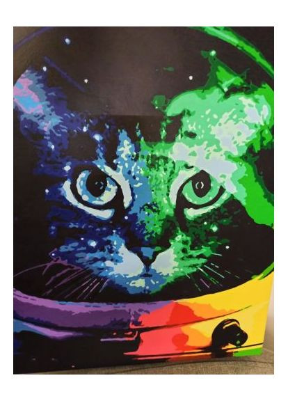 Картина за номерами Котонавт Riviera Blanca для малювання на полотні із акриловими фарбами для творчості. ProDobro (367090541)