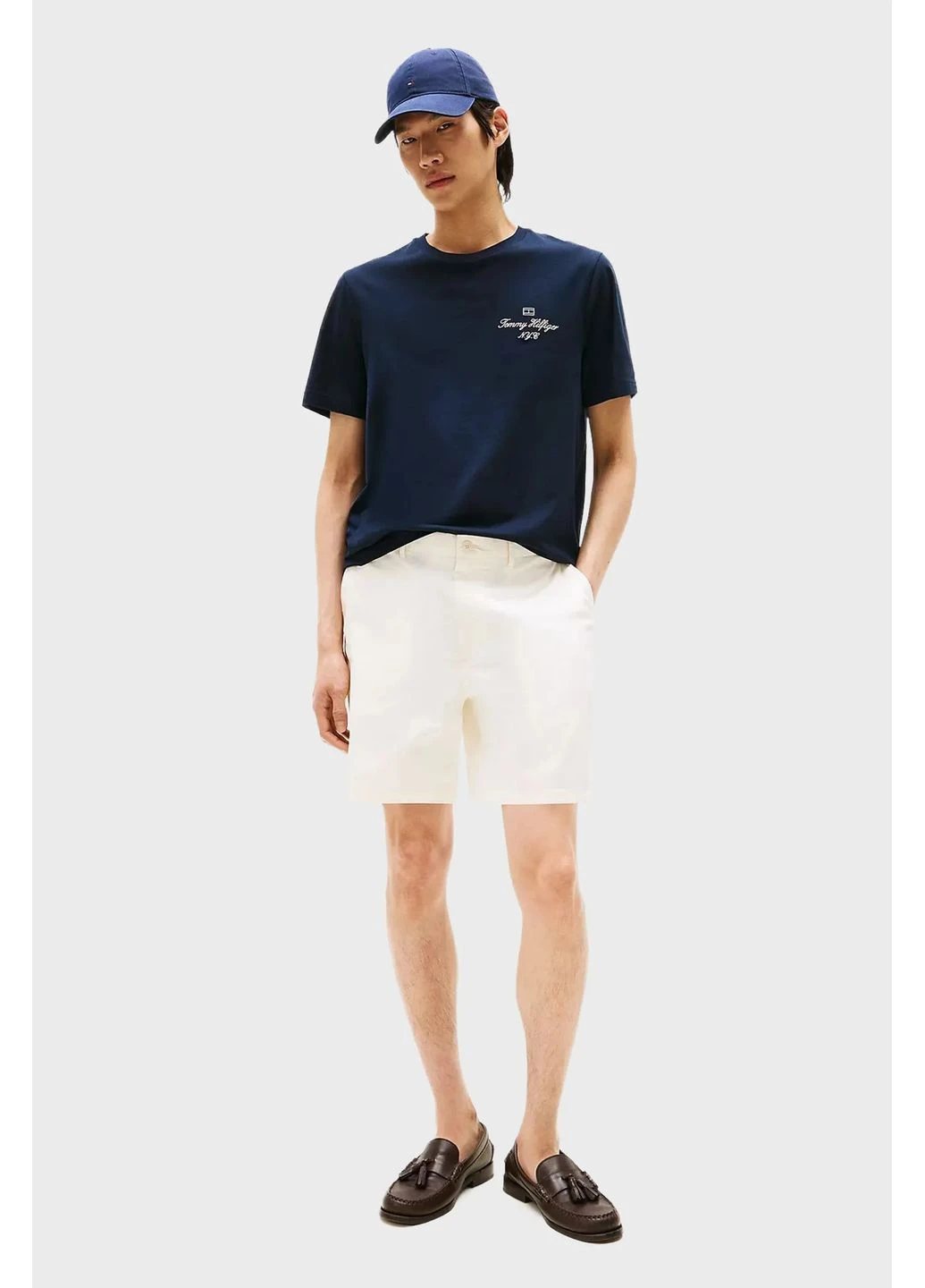 Темно-синяя футболка Tommy Hilfiger