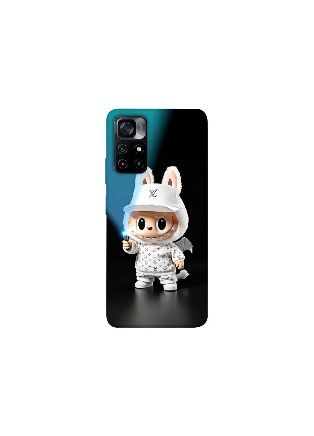 Чохол на Xiaomi Poco M4 Pro 5G Labubu with flashlight ver.1 Frontalka (354680811)