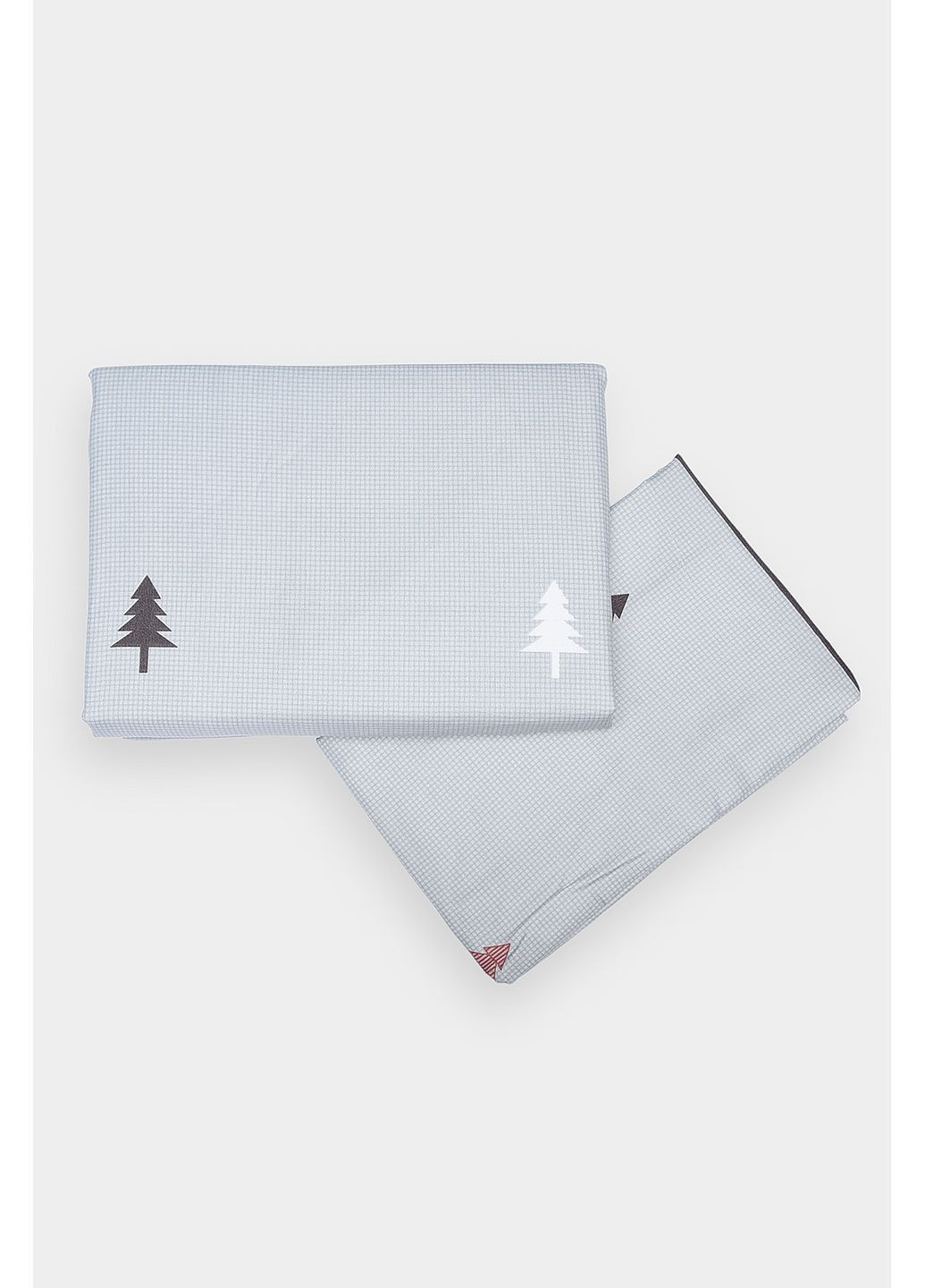 Комплект постільної білизни сірого кольору полуторний Let's Shop (365726794)