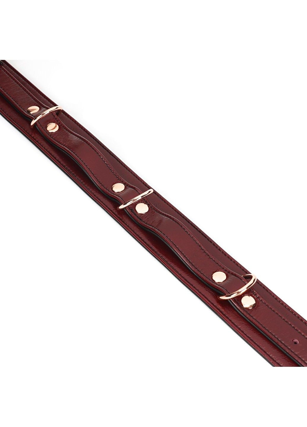 Фиксаторы для бедер Wine Red Thigh Cuffs L Size, натуральная кожа Liebe Seele (345708456)