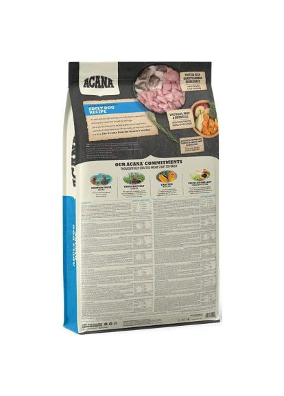 Сухий корм для собак (0064992525118) Acana Adult Dog Recipe 11.4 кг (372111380)