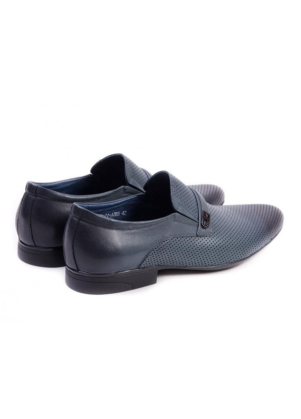Темно-синие туфли 7152405 цвет тёмно-синий Carlo Delari