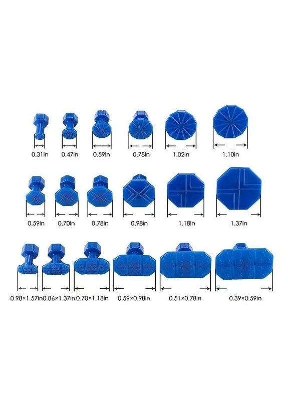 Набір грибків для рихтування CARP 18 шт Синій (C051051) Icar (349843763)