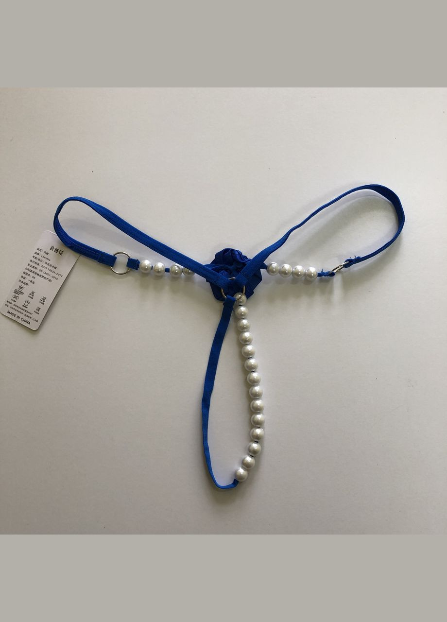 Жіночі трусики стрінги з перлинами (арт.8038) No Brand (346121336)