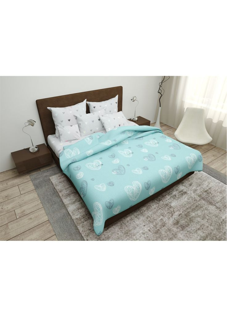 Постільна білизна (m445193) Mirson Бязь 17-0169 Deniz 2х143х210 (366565016)