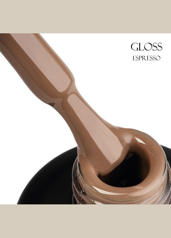 Кольорова база GLOSS Color Base Gel Espresso, 11 мл Gloss Company (278650129)