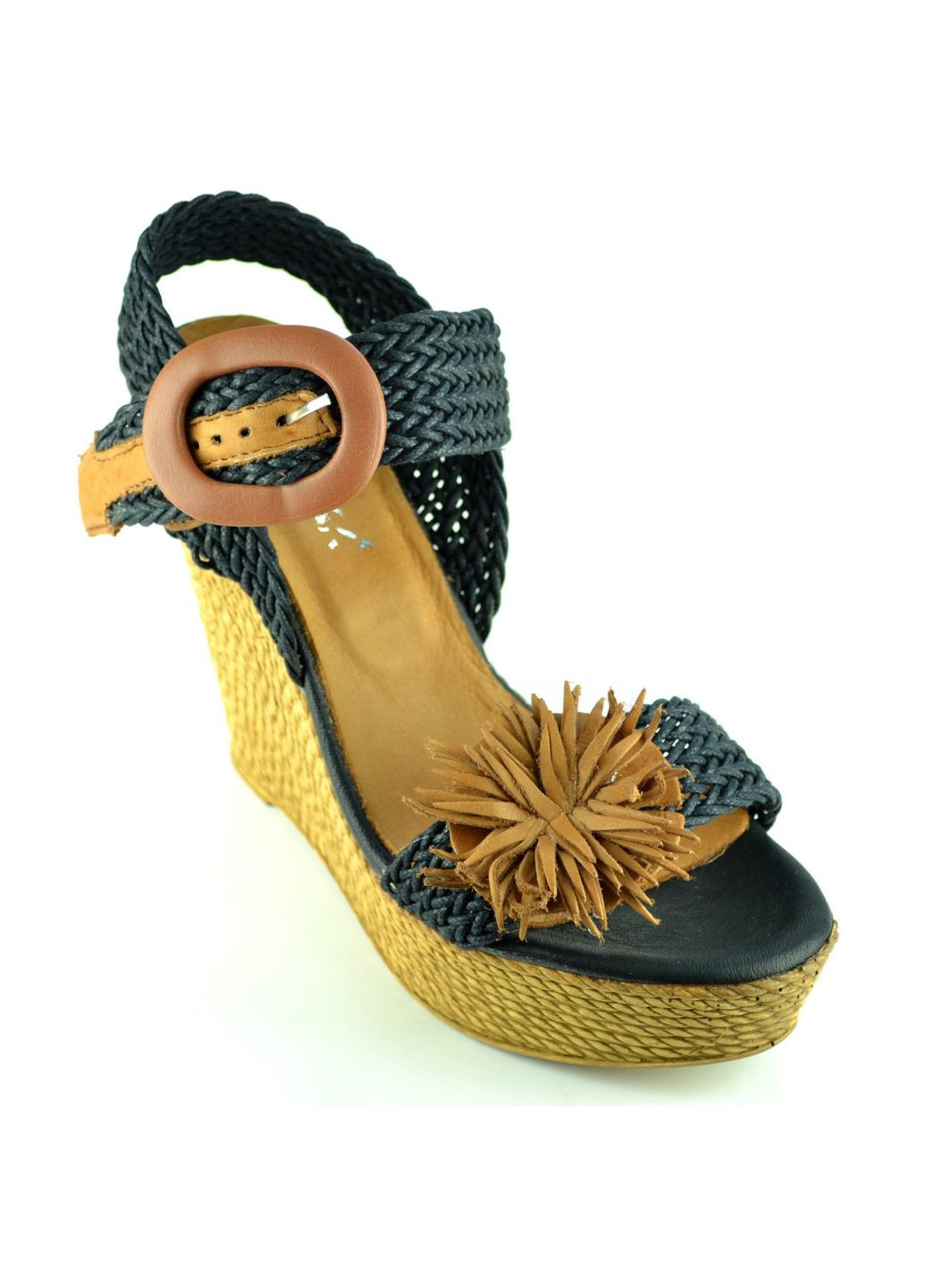 Черные летние босоножки Mariposa