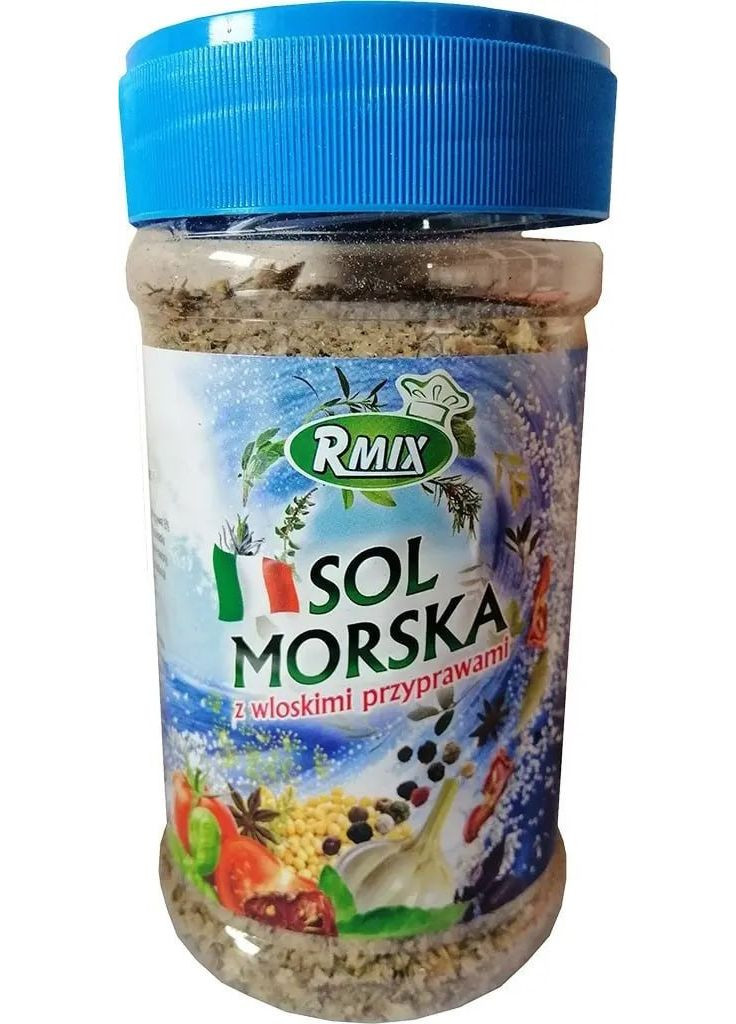 Соль морская Sol Morska z Wloskimi Przyprawami с итальянскими специями 700 г Rmix (349810849)