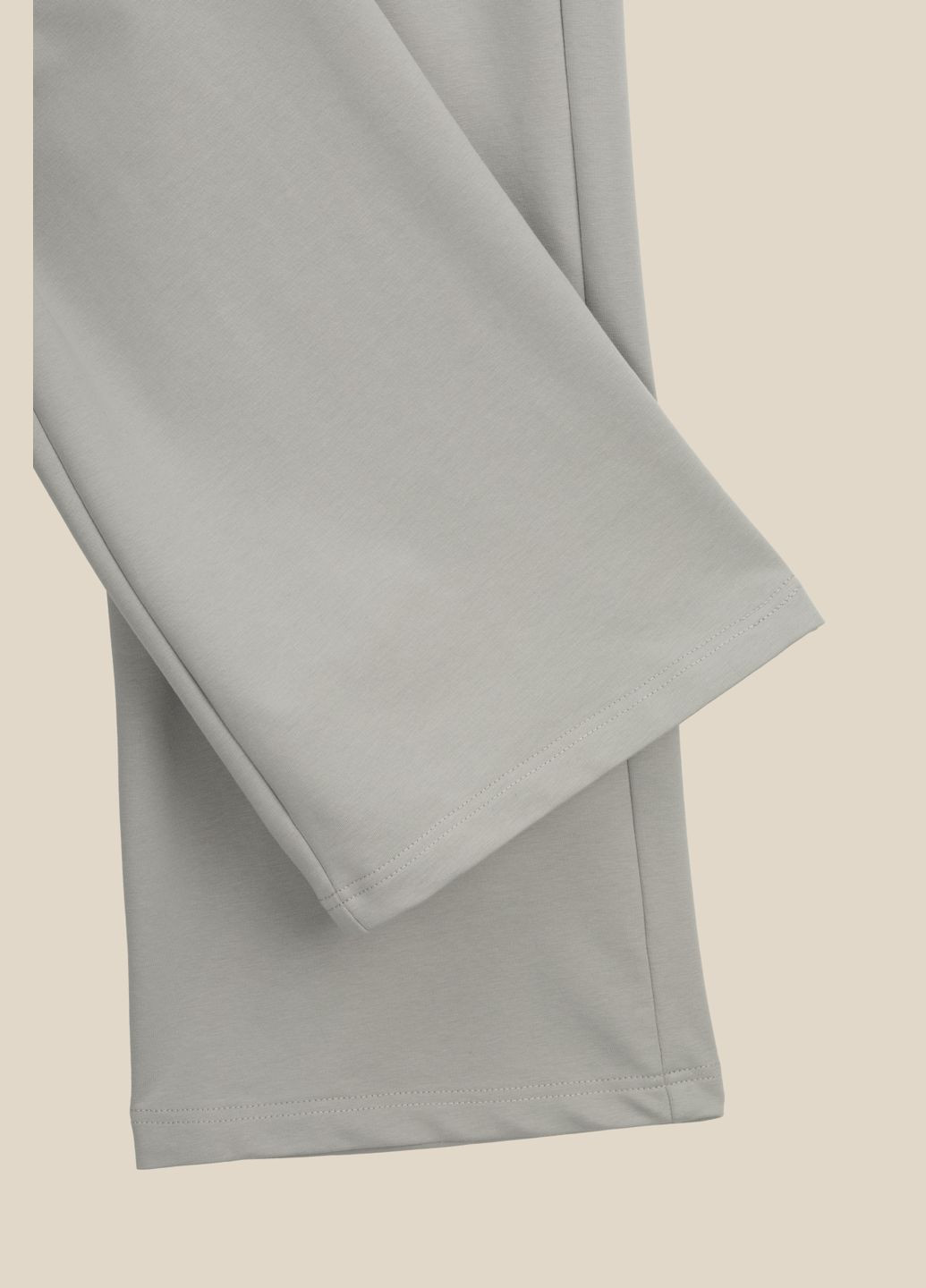 Светло-серые спортивные демисезонные брюки LAWA