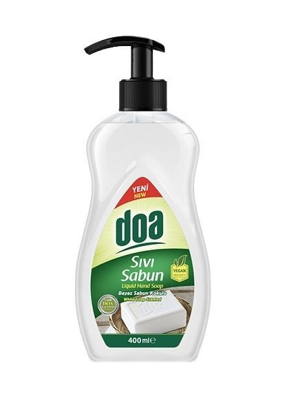 Универсальное жидкое мыло "Белое" 400ml (1449587-31670469) Doa (369487885)