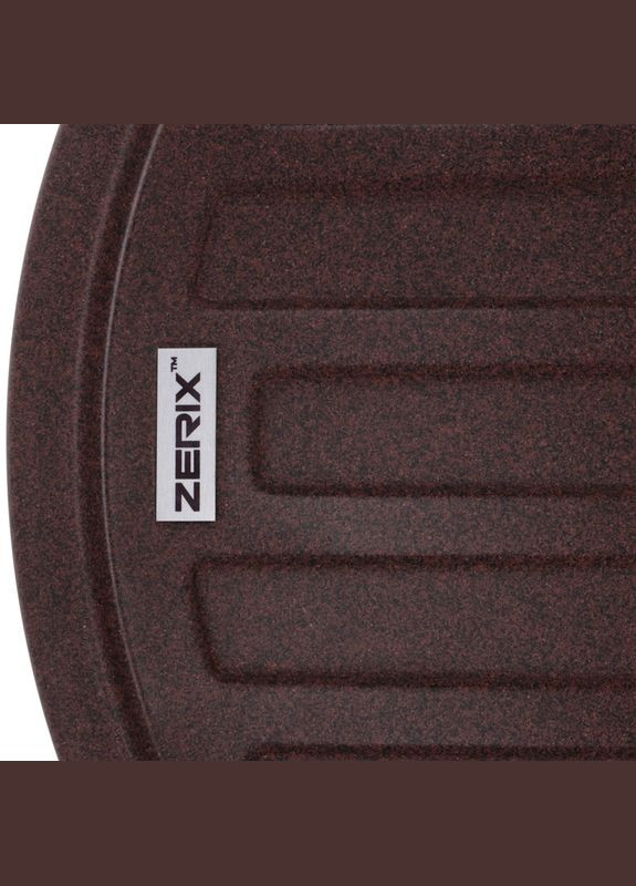 Майка кухонная ZS7750R-12 Коричневая (ZX4560) Zerix (315442726)