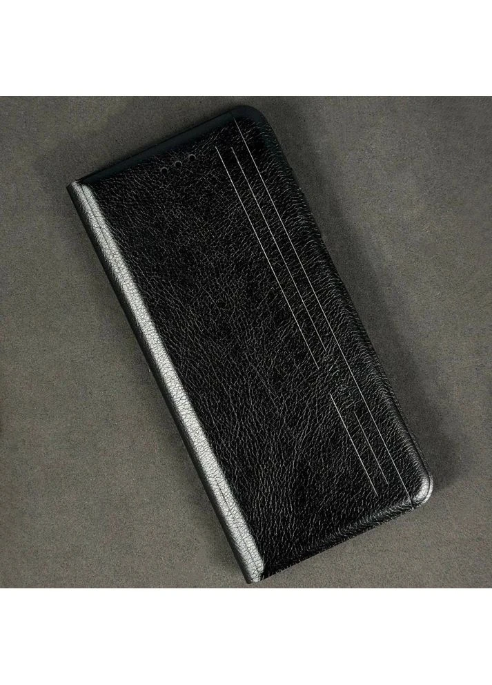 Книга Шкіряна With Matte Black Silicone Xiaomi Redmi Note 9S-Redmi Note 9 Pro( ) Mustang (387218188)