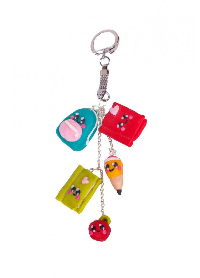 Детский набор для лепки из полимерной глины "Школьный" (ПГ004) PG-004 брелок УМНЯШКА (304998845)