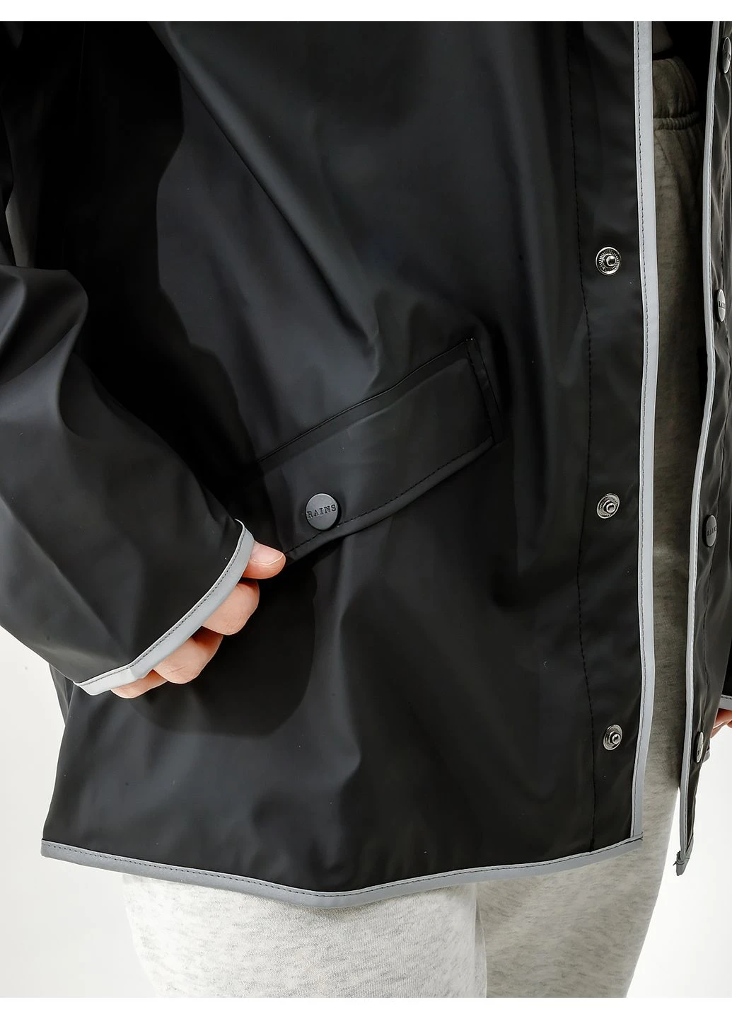 Вітровка Jackets Black 1201-BLACKREFLECTIVE Rains (398026999)