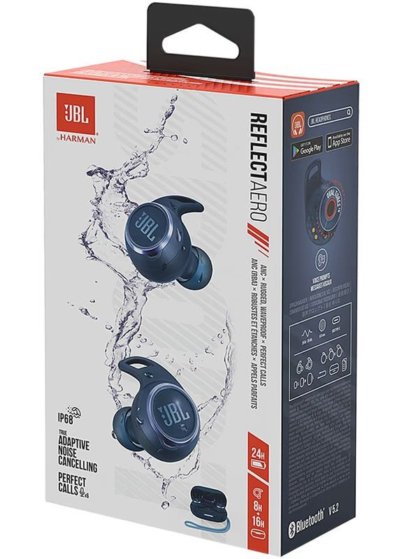 Bluetooth-гарнитура Reflect Aero Blue (JBLREFLECTAEROBLU) JBL (316796279)