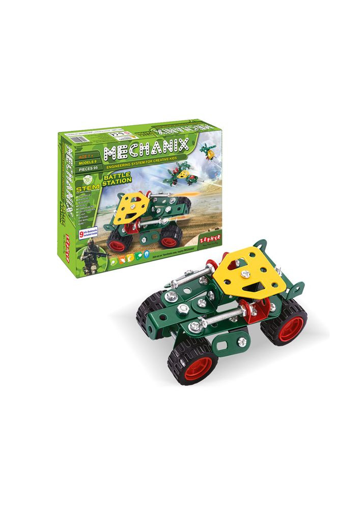 Металлический конструктор "MECHANIX" Военные цвет разноцветный ЦБ-00230873 Zephyr (282818538)