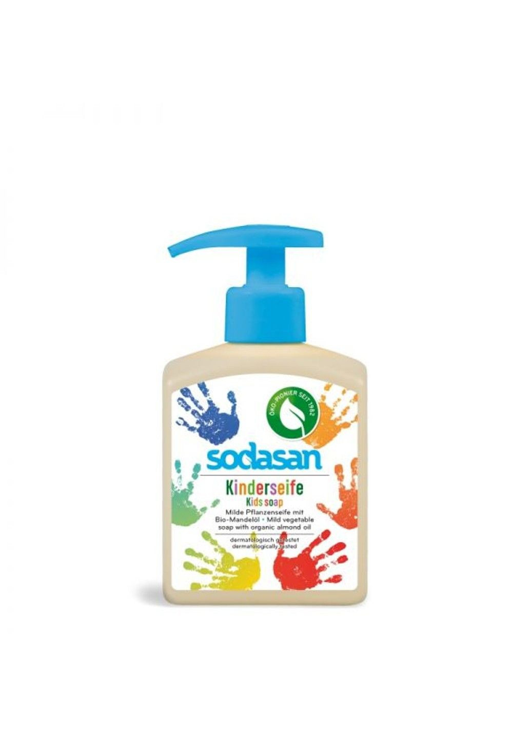 Органічне рідке мило Kids зволожуюче з мигдальною та оливковою оліями 300 мл Sodasan (298055884)