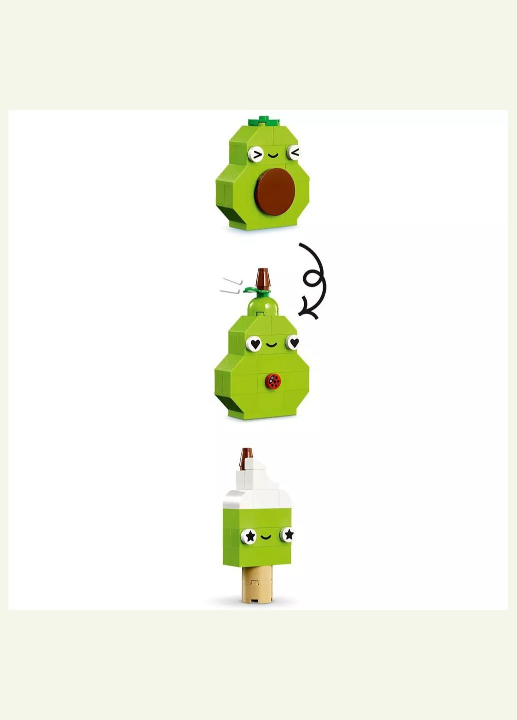 Конструктор Classic Творчі друзі з їжею (11039) Lego (333252356)