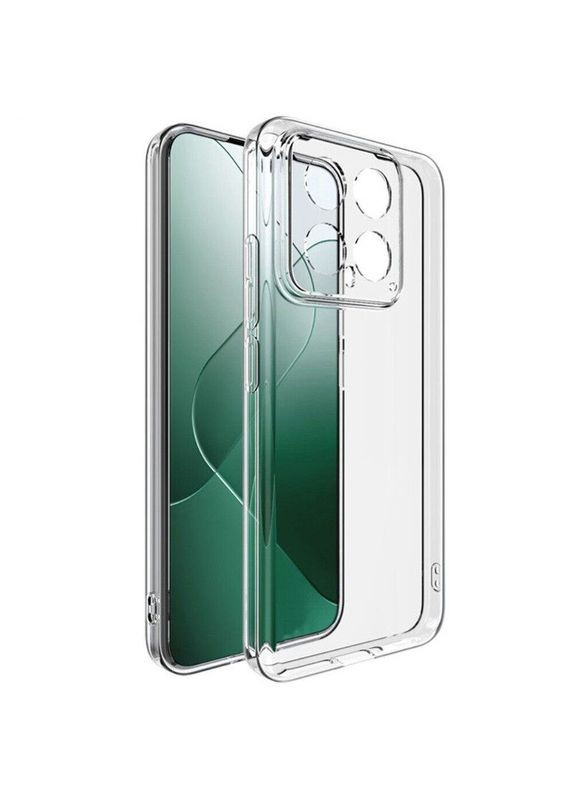 Чохол TPU Epic Transparent 1,5 мм Full Camera для Xiaomi 14 Pro Прозорий Epik (372845951)