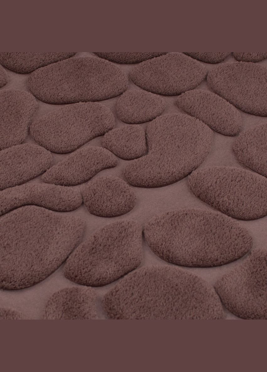 Trento Coral Velvet Ground Коврик для ванны коричневый Trento Design Studio (322252072)