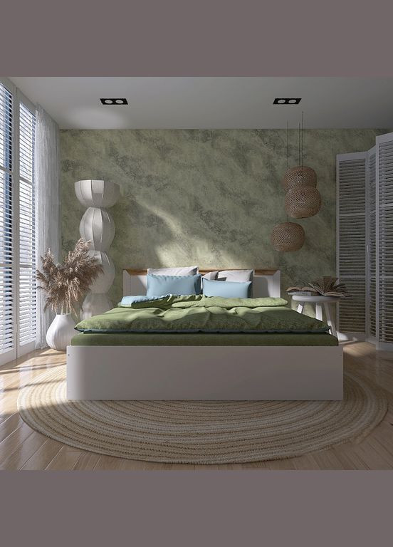 Ліжко двоспальне Нордік-1400 (підйомний механізм) 140х200 см (EVR-5553) Еверест (311685812)