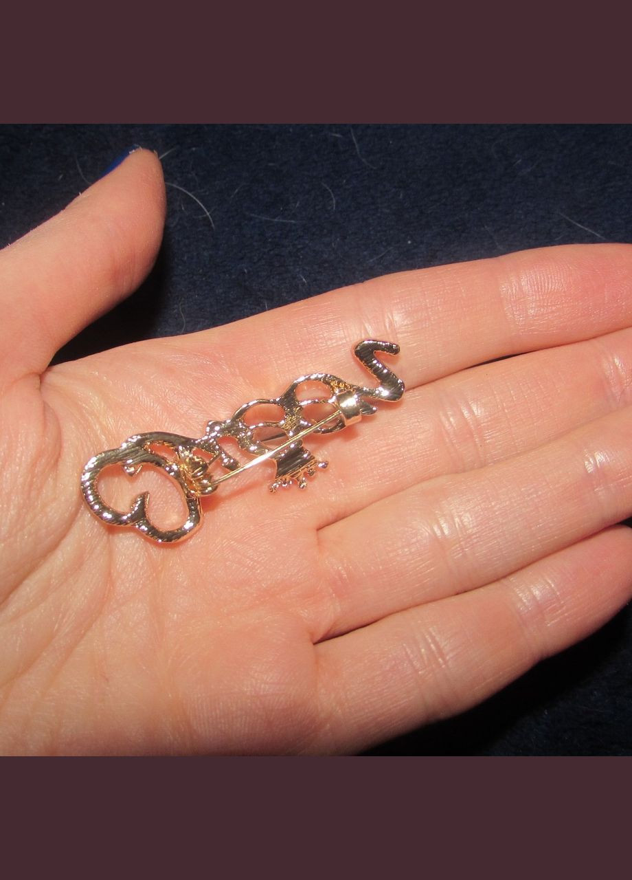 Ошатна брошка в стразах Королева з короною Queen, 5326 Fashion Jewelry (336949509)