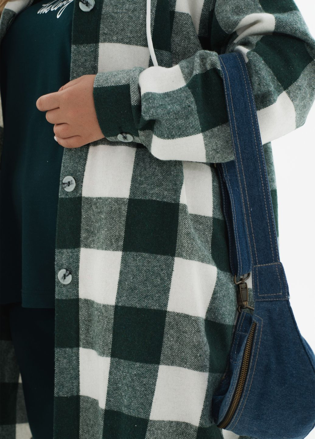 Зеленый демисезонный кардиган No Brand