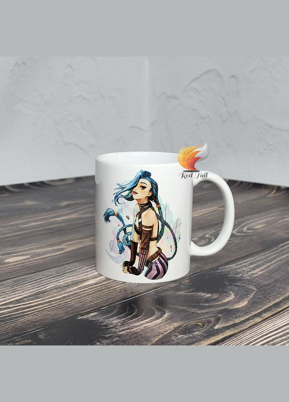 Чашка подарункова "Джинкс" (Аркейн Arcane) 330 мл No Brand (334293708)