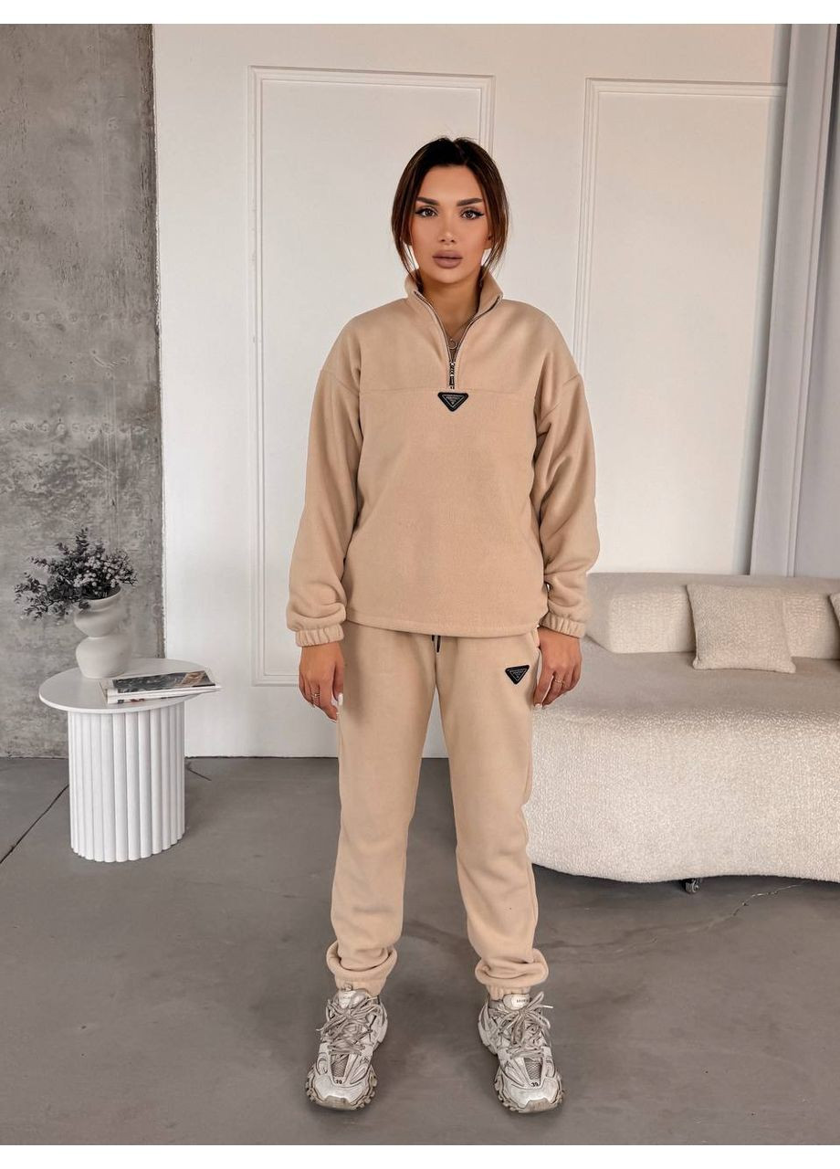 Жіночий флісовий спортивний костюм FINO Mode (366241733)