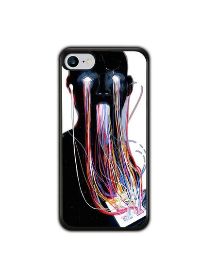 Чохол для Apple Iphone 8 Чорний No Brand (302085871)