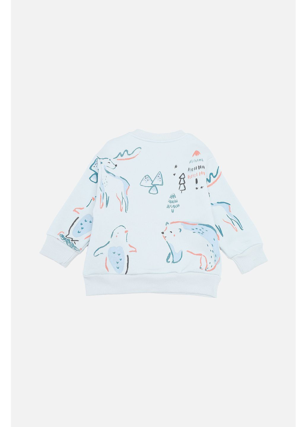 Голубой зимний костюм с штанами для мальчика цвет голубой cb-00283908 Iggy