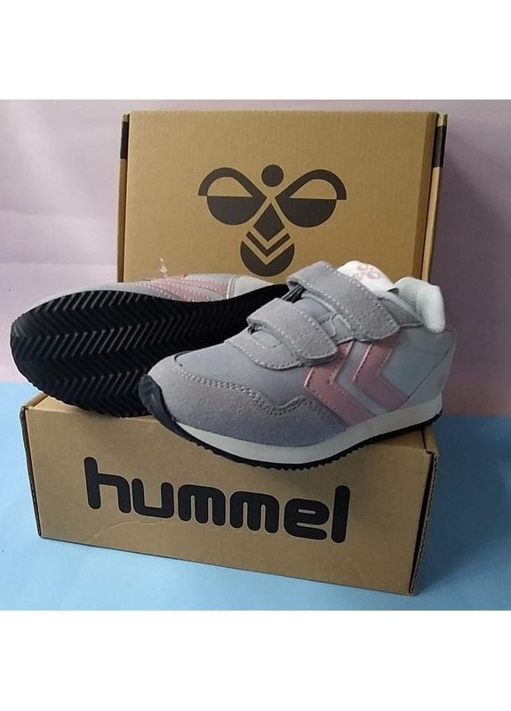 Светло-серые супер удобные кроссовки relfex double multi Hummel