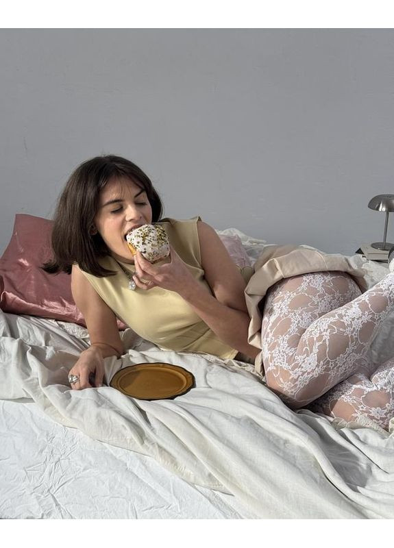 Жіночі гіпюрові колготки Fiore (362665856)