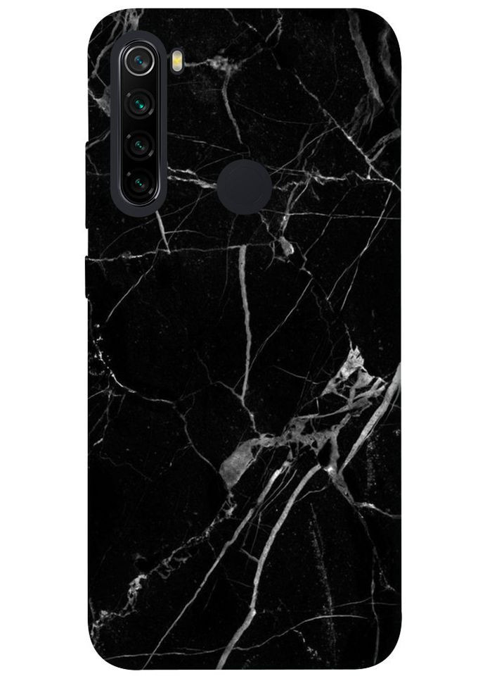 Чохол з принтом для Xiaomi Redmi Note 8 / на Ксяомі, сяомі, ксіомі редмі ноте 8 Чорний мармур No Brand (339065478)