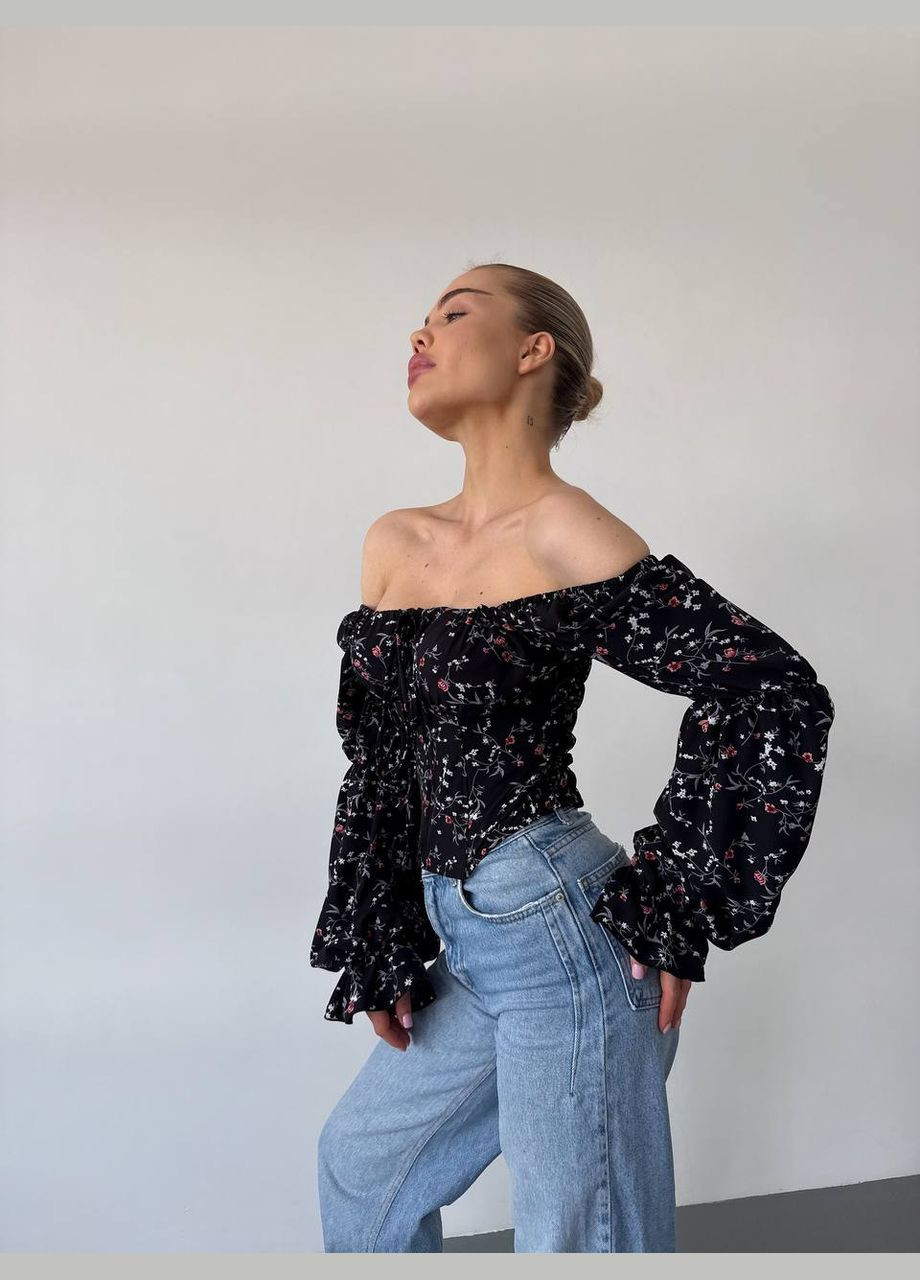 Жіночий топ Софт No Brand (341279851)