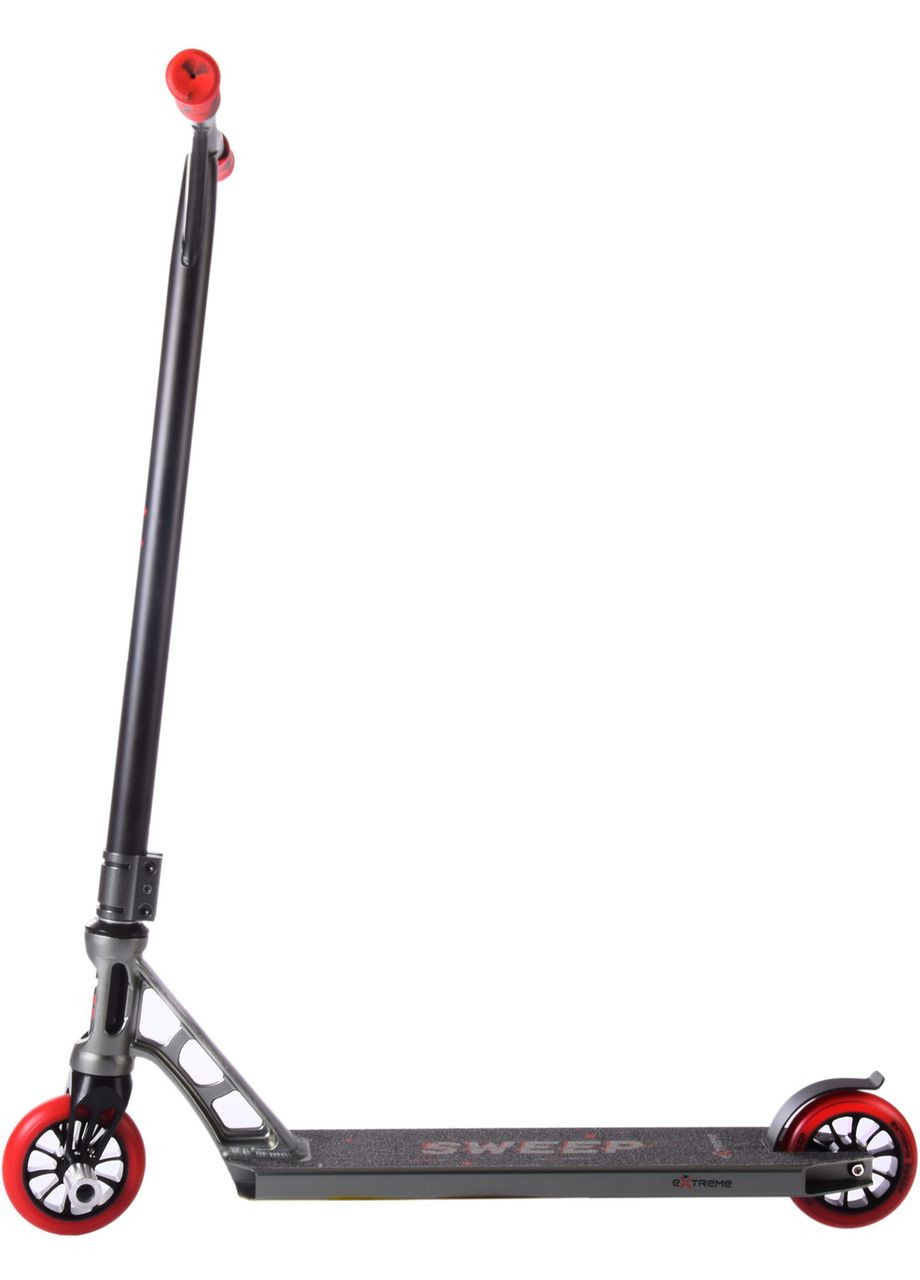 Самокат трюковий 2-коліщат. TR21010 СІРИЙ SWEEP, колеса PU 110 мм Extreme Motion (303775172)