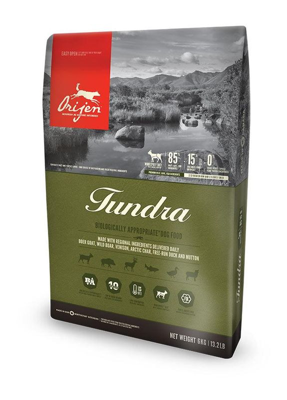 Tundra (Ориджен Тундра) сухой корм для собак всех пород Orijen (298995824)
