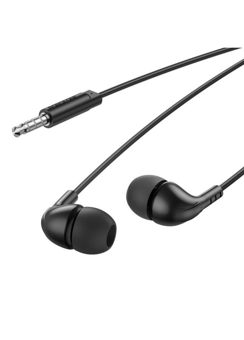 Навушники BM83 Craft universal earphones with mic Black Borofone (369456715)