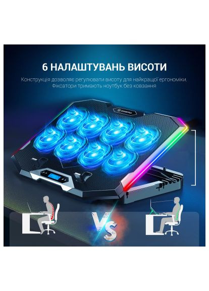 Подставка для ноутбука GAMEPRO CP870 (366520738)