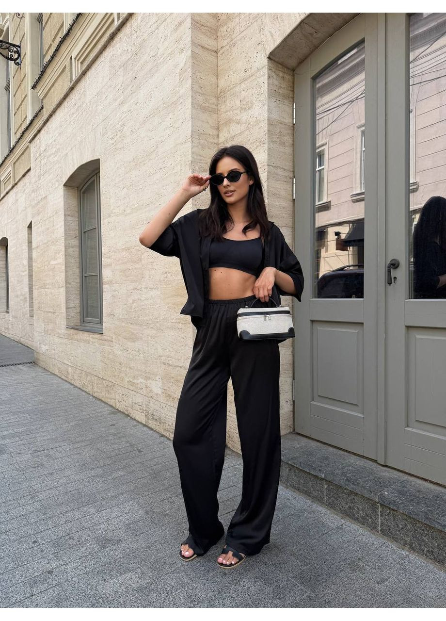 Жіночій легкий костюм двійка.сорочка та штани Україна (349821569)