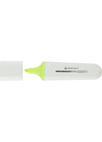 Маркер Highlighter Style 6252/12 1-4,6 мм клиноподібний жовт Centropen (366240024)