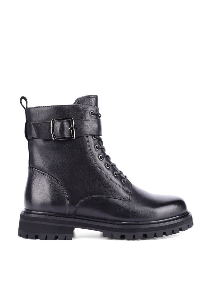 Жіночі Черевики NH47Z-536L-P742R Чорний Шкіра Attizzare (368754183)