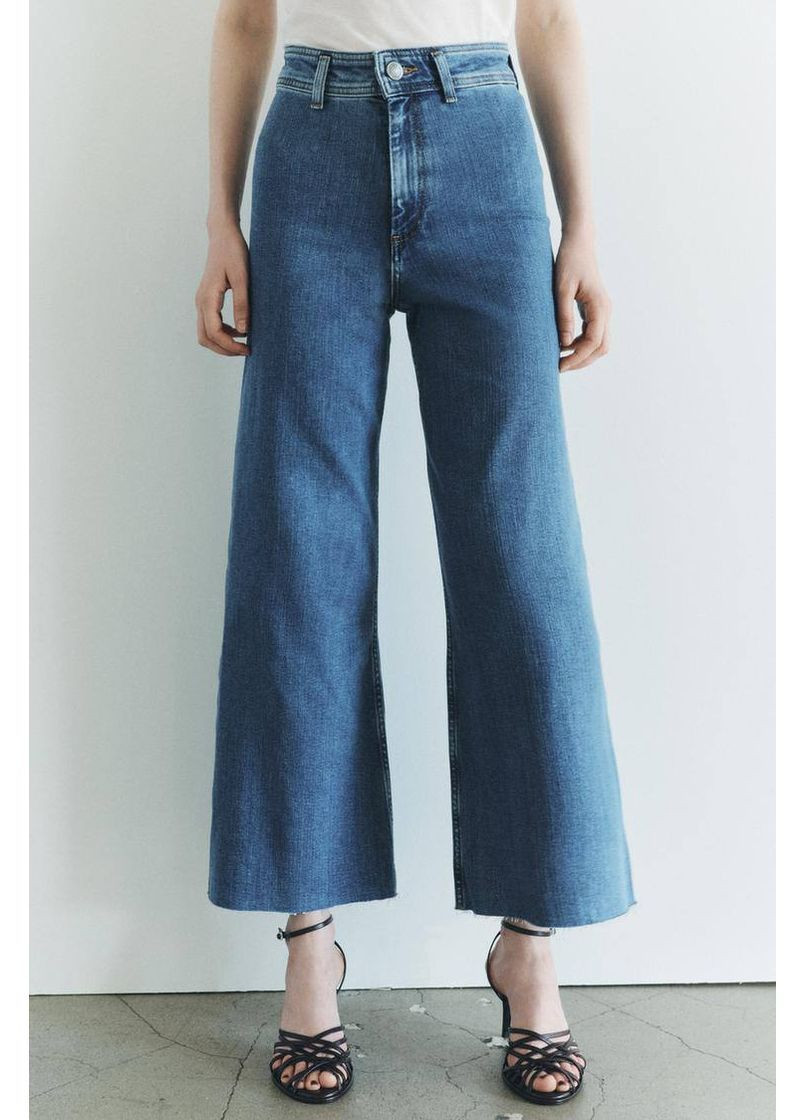 Джинсы wide leg Zara - (369176558)