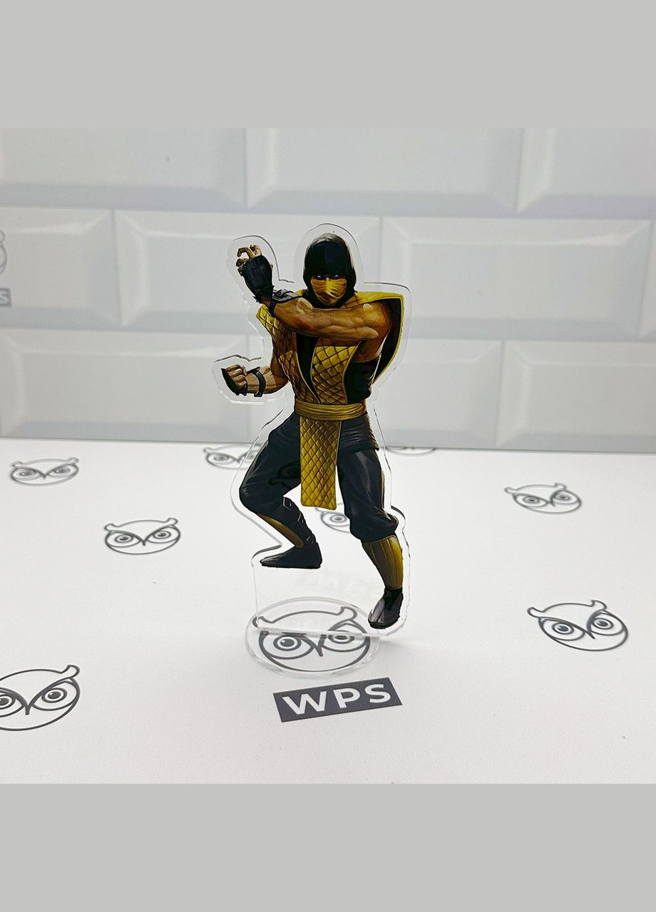 Акриловая коллекционная фигурка Мортал комбат Mortal Kombat Скорпион 1 15 см No Brand (339619190)