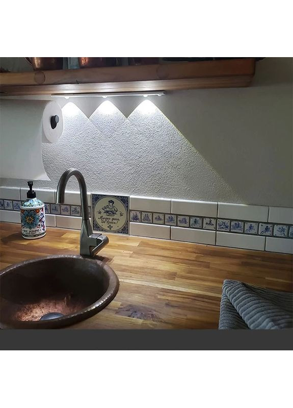 Аккумуляторная LED лампа MZ-L1602 350mAh (30 см) с датчиком движения Epik (369668269)