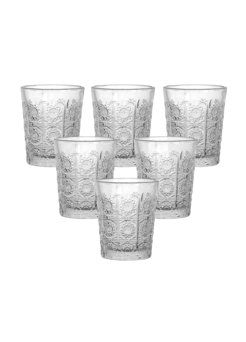 Набір чарок 6 штук з потовщеним дном із товстого скло, Yiwu (336537843)