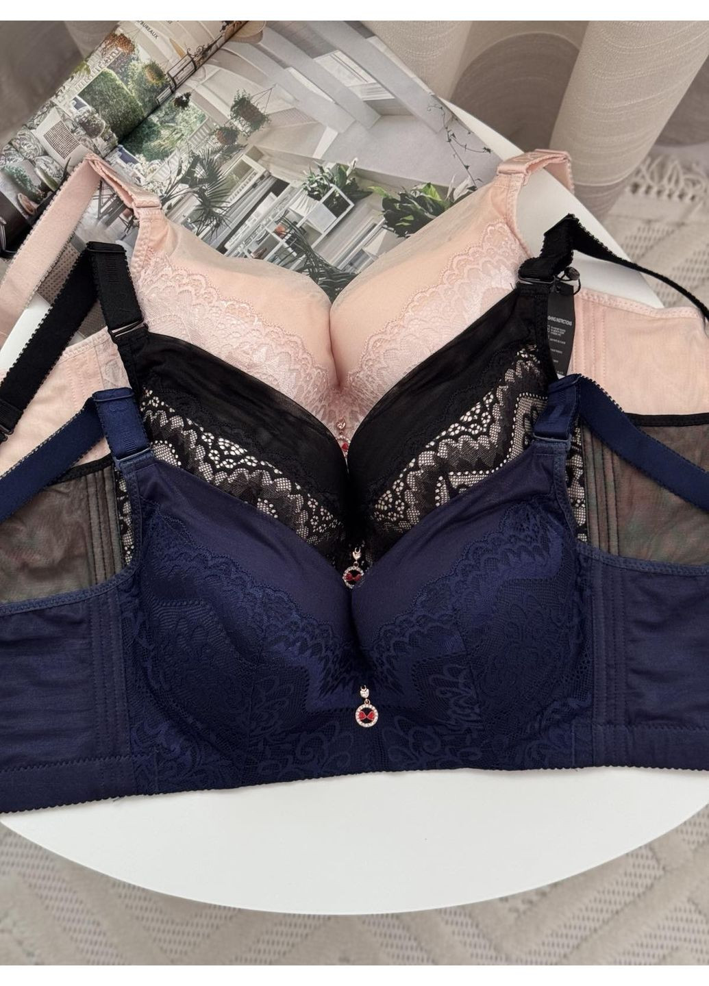 Пурпурний корсетний бюстгалтер чашка д Люся